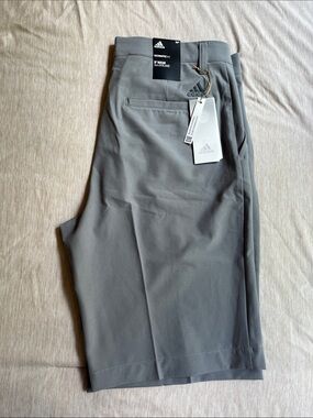 Adidas Gray Performance Golf Shorts NWT